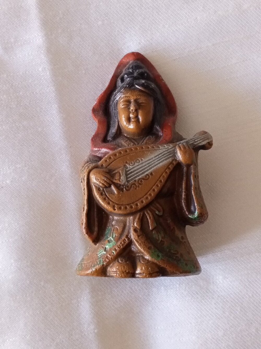 Cast Metal Japanese God